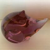 Purple pink glass bird paperpress