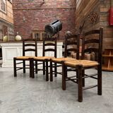 Set of 4 country chairs