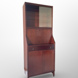 Italian wood and veneered mahogany sideboard/credenza, 1960s.