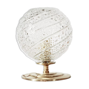 Lampe à poser verre