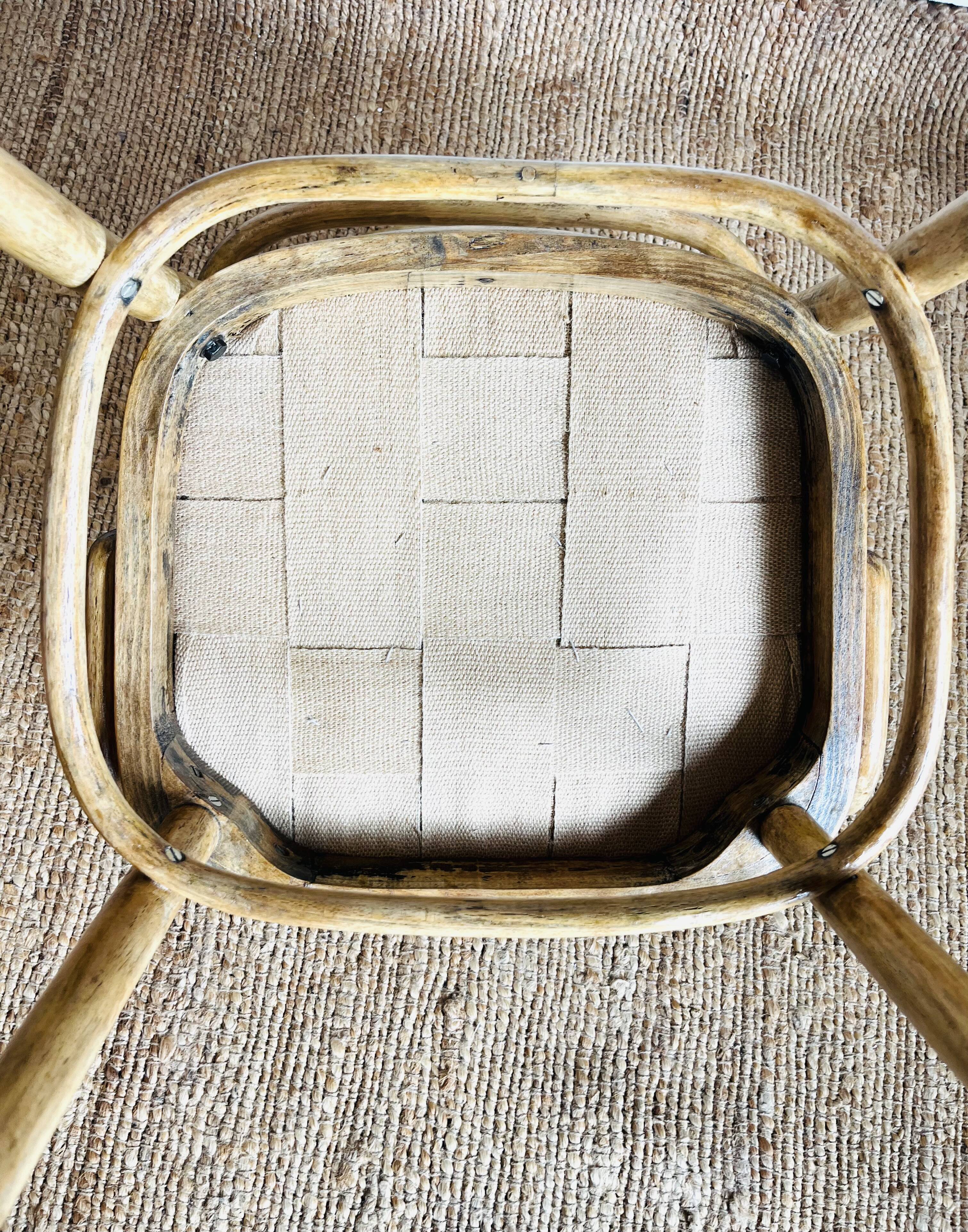Josef Hoffmann for Thonet model 811 armchair in bentwood and cane
