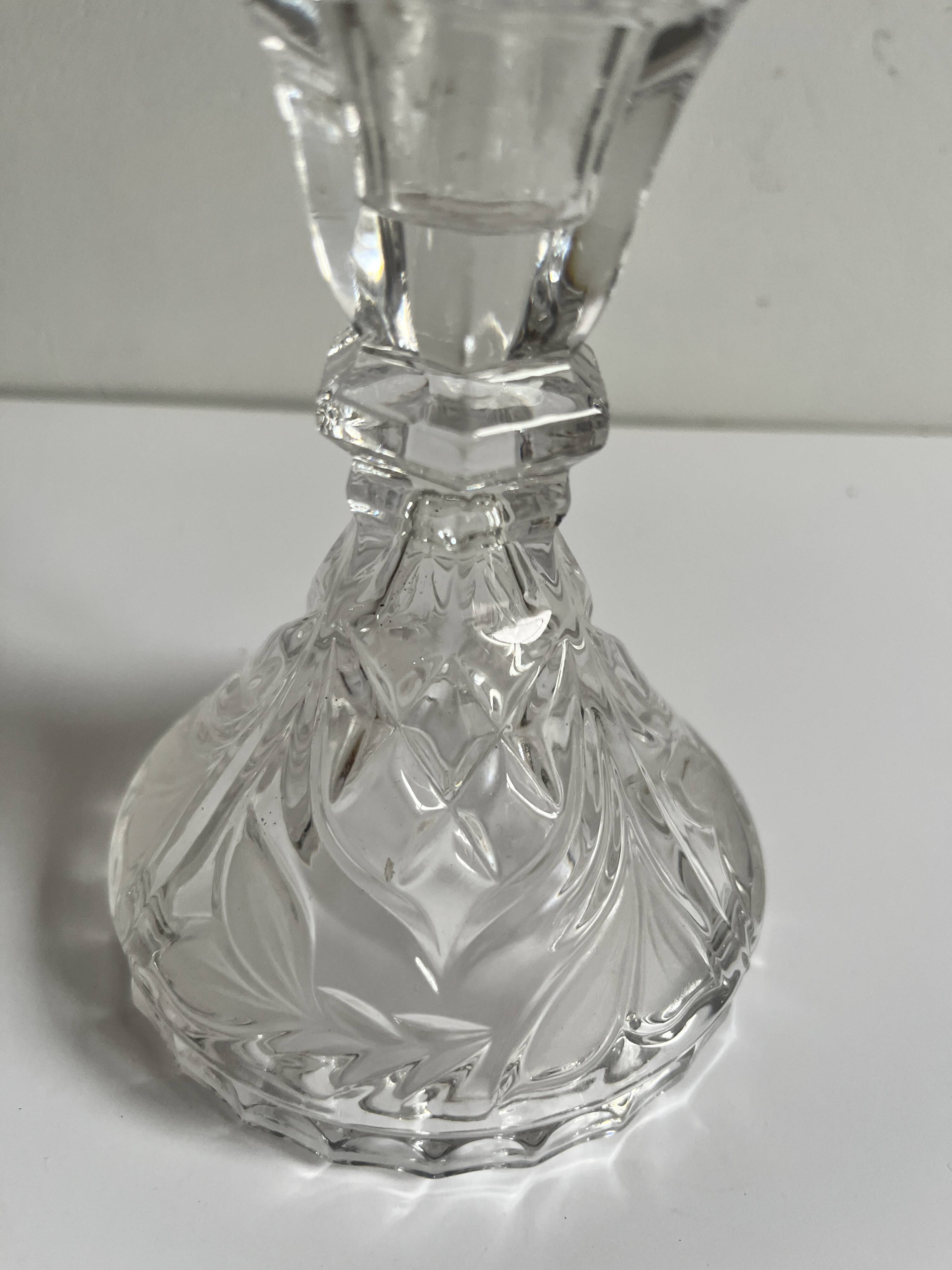 Crystal candle holder