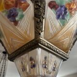 Très beau lustre art deco