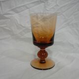 Lot of 6 vintage stemware