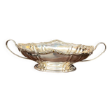 Louis XV-style vase. Silver plated.