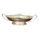 Louis XV-style vase. Silver plated.