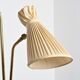 Two-arm adjustable floor lamp by BAG Turgi, Switzerland, 1950s.