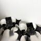Pair of Brutalist sconces by Marc Weinstein, Germany, 1960s