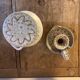 Ceramic Candle holder and Vase Set - Jean Austruy 50s-60s handmade