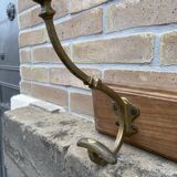 Wall coat rack vintage administrative hooks workshop