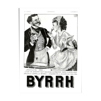 Vintage poster 30s BYRRH