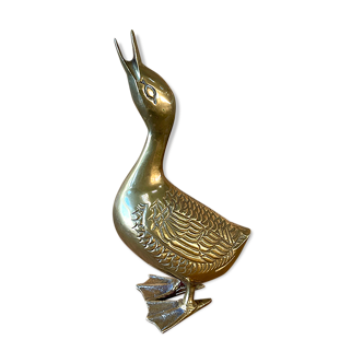 Canard en laiton vintage