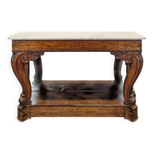 Console à fond de glace - restauration