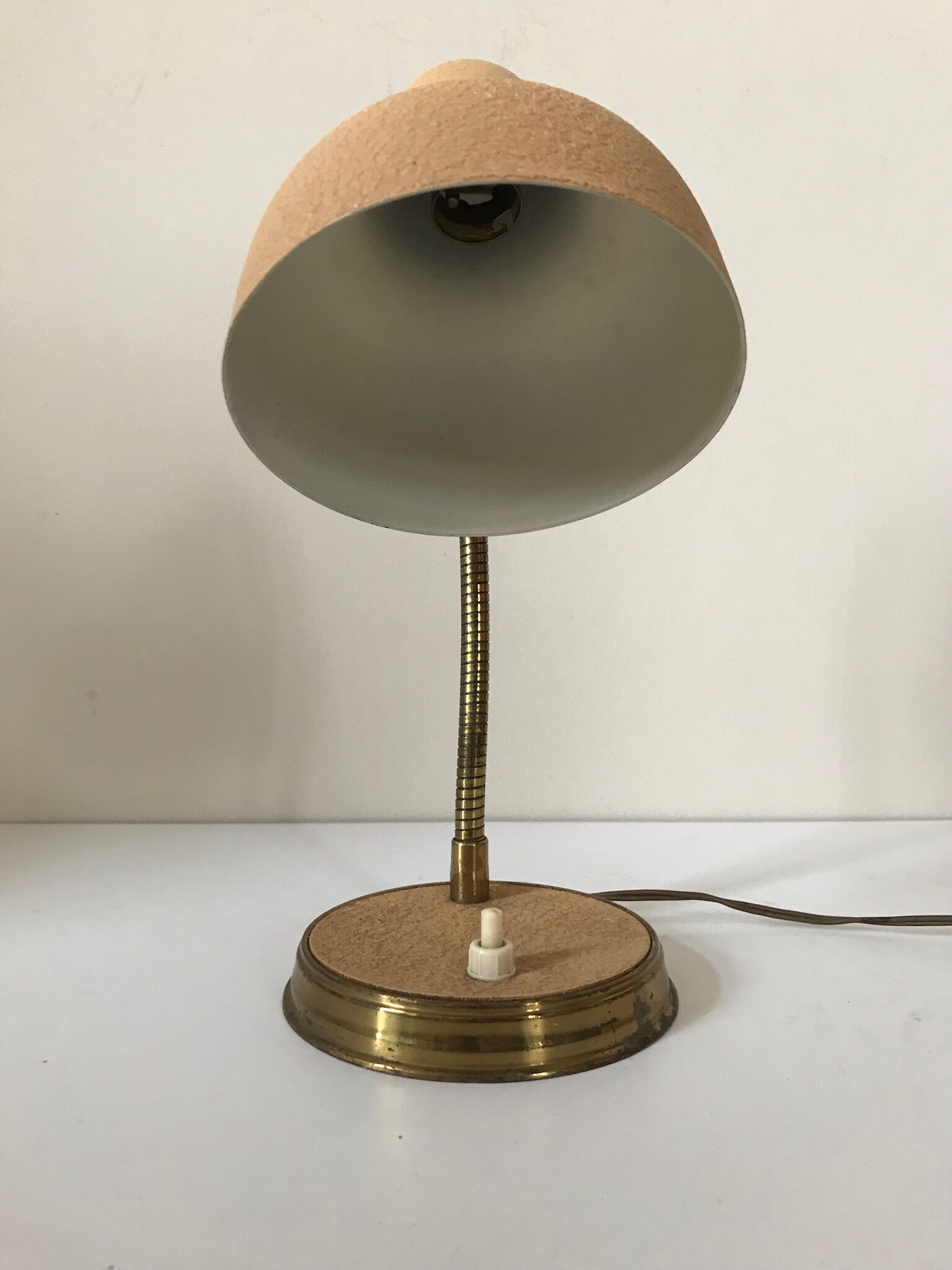 Lampe cocotte design vintage années 60