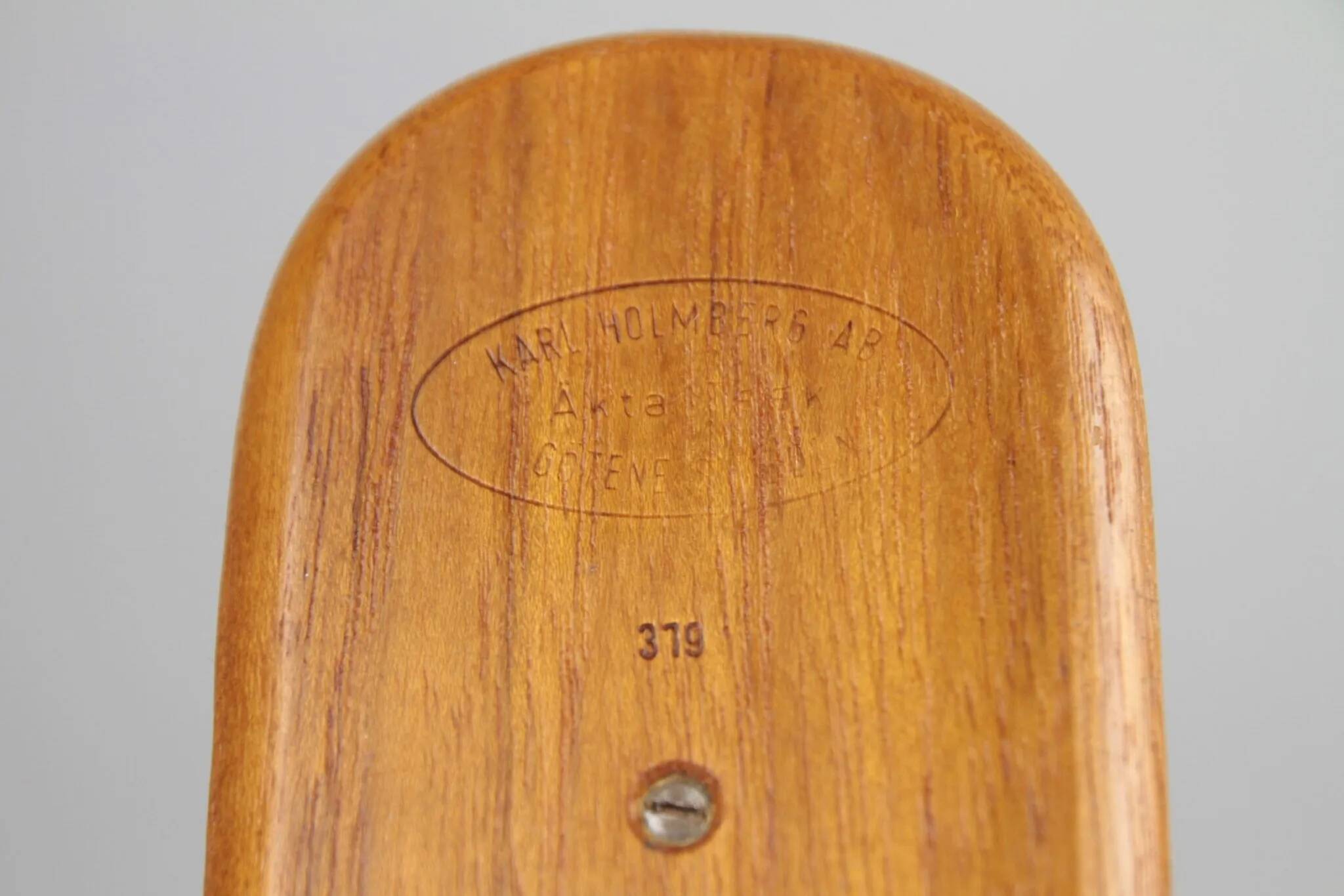 Teak Salt & Pepper Set by Karl Holmberg AB — Götene, Sweden, 1960s