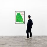 David Shrigley, This Huge Cat, 2022