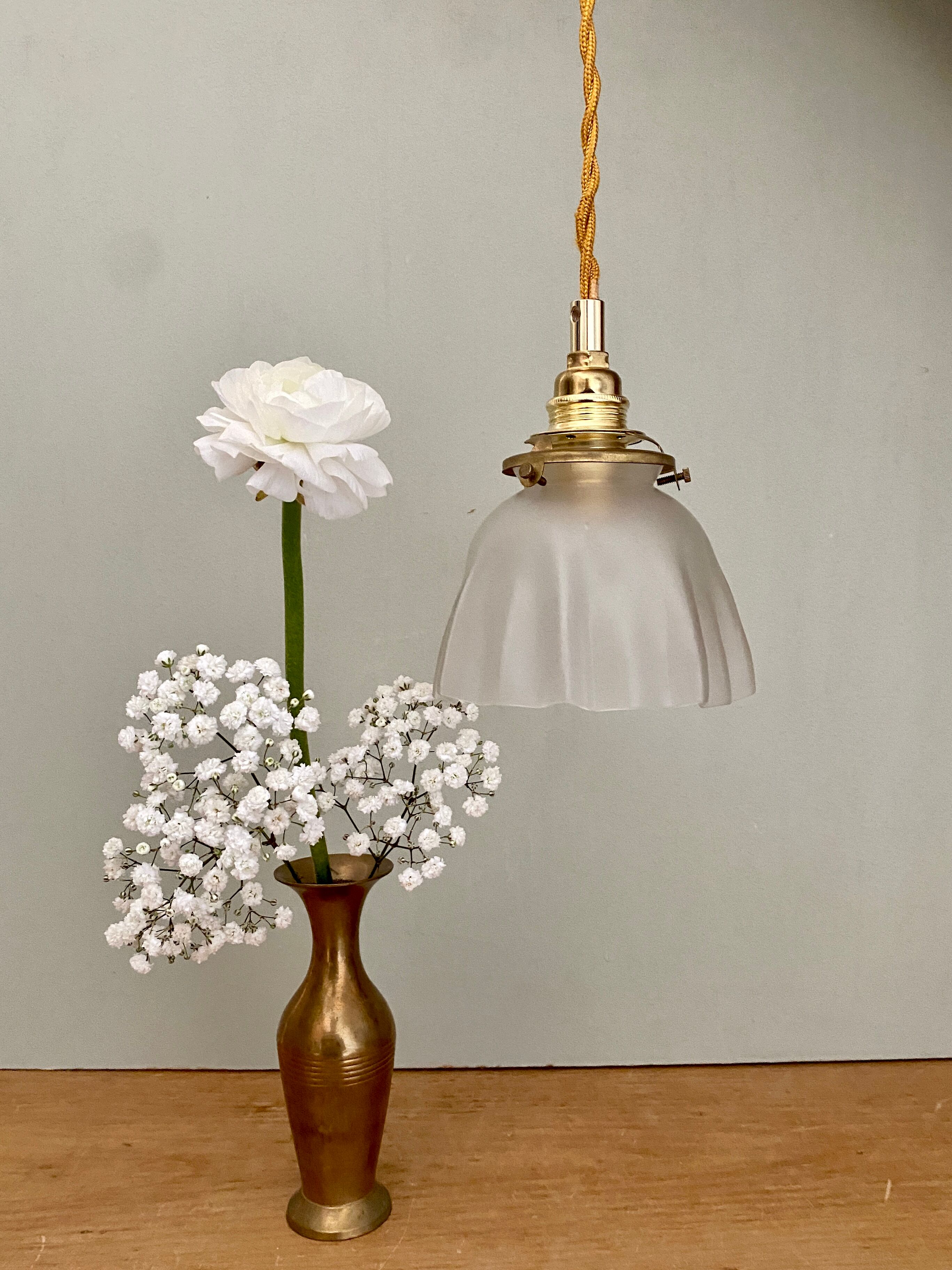 Tulip ride vintag tiled glass petticoat