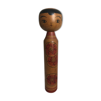 Ancienne poupée Kokeshi, art traditionnel du Japon