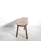 Brutalist tripod side table