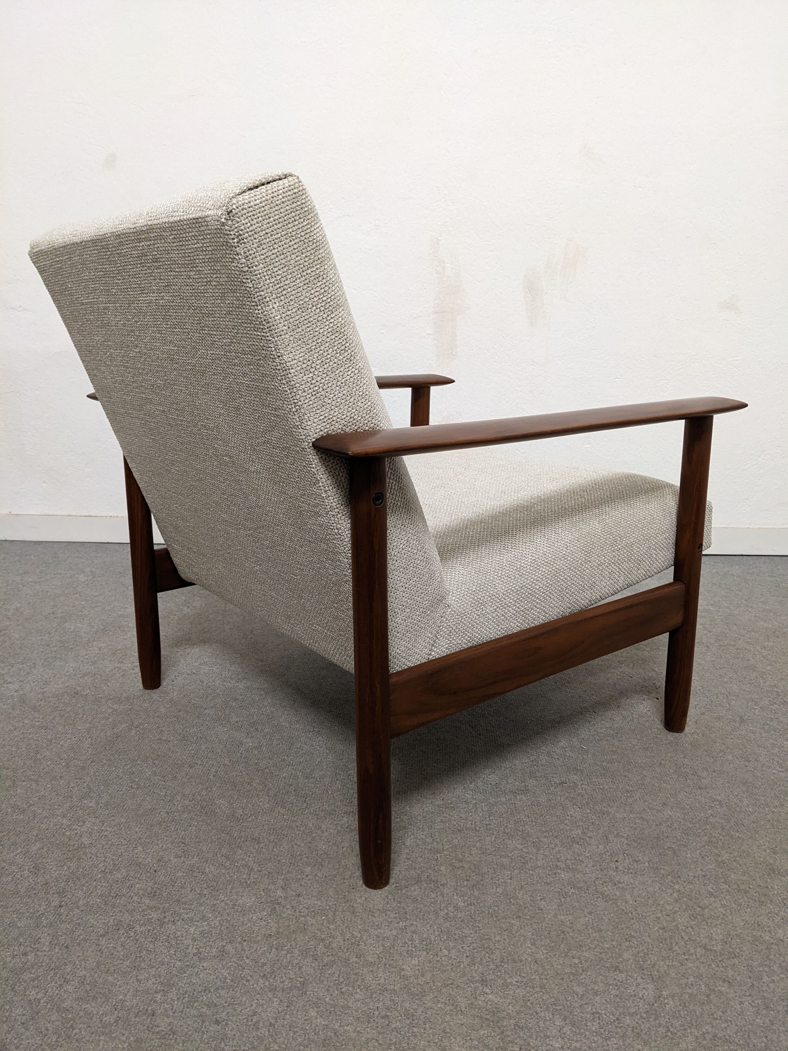 Pair of Danish teak armchairs from the 50s/60s