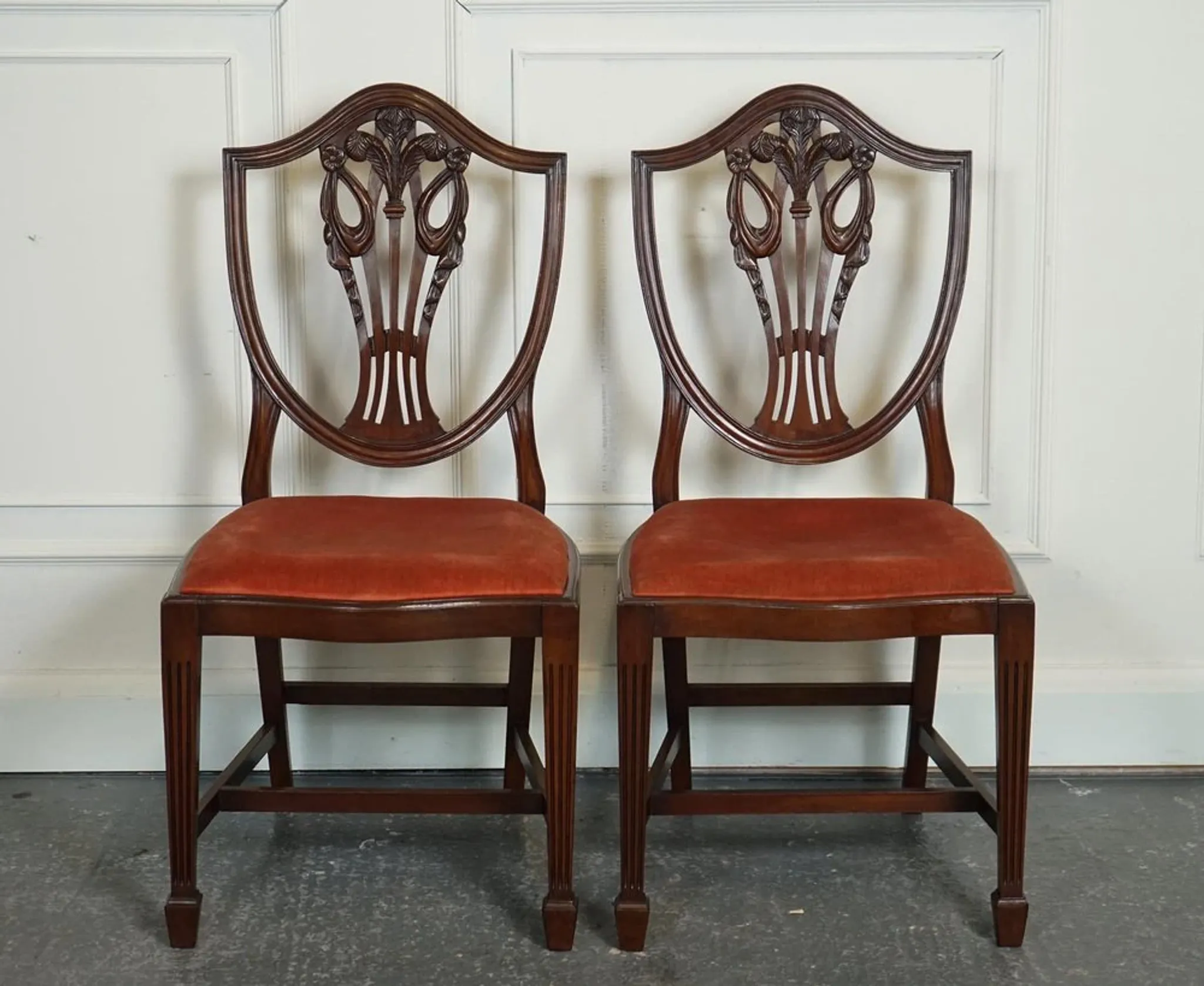 Set of Hepplewhite Victorian Occasional Chairs