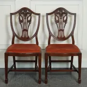 Set of Hepplewhite Victorian Occasional Chairs