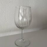Set of stemmed glasses