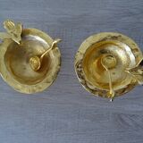 Pair of salters bird snake design Michael Aram 1990