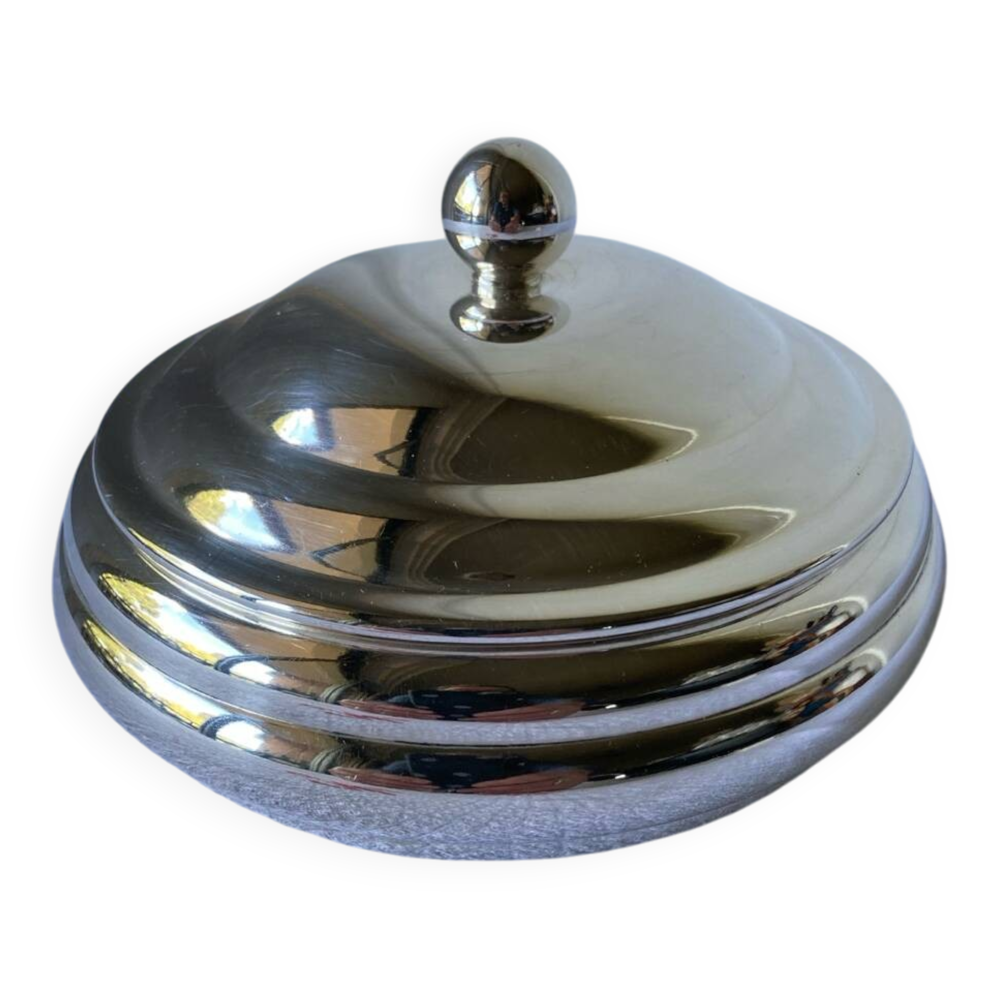 Gallia box, Christofle production in silver-plated metal