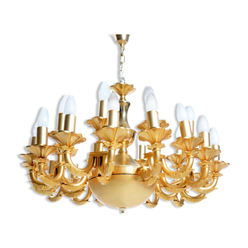 Lustre 24 lumières, Iran années 1950