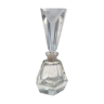 Art Deco perfume bottle in Czechoslovakian cut crystal
