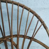Rattan armchair 1960