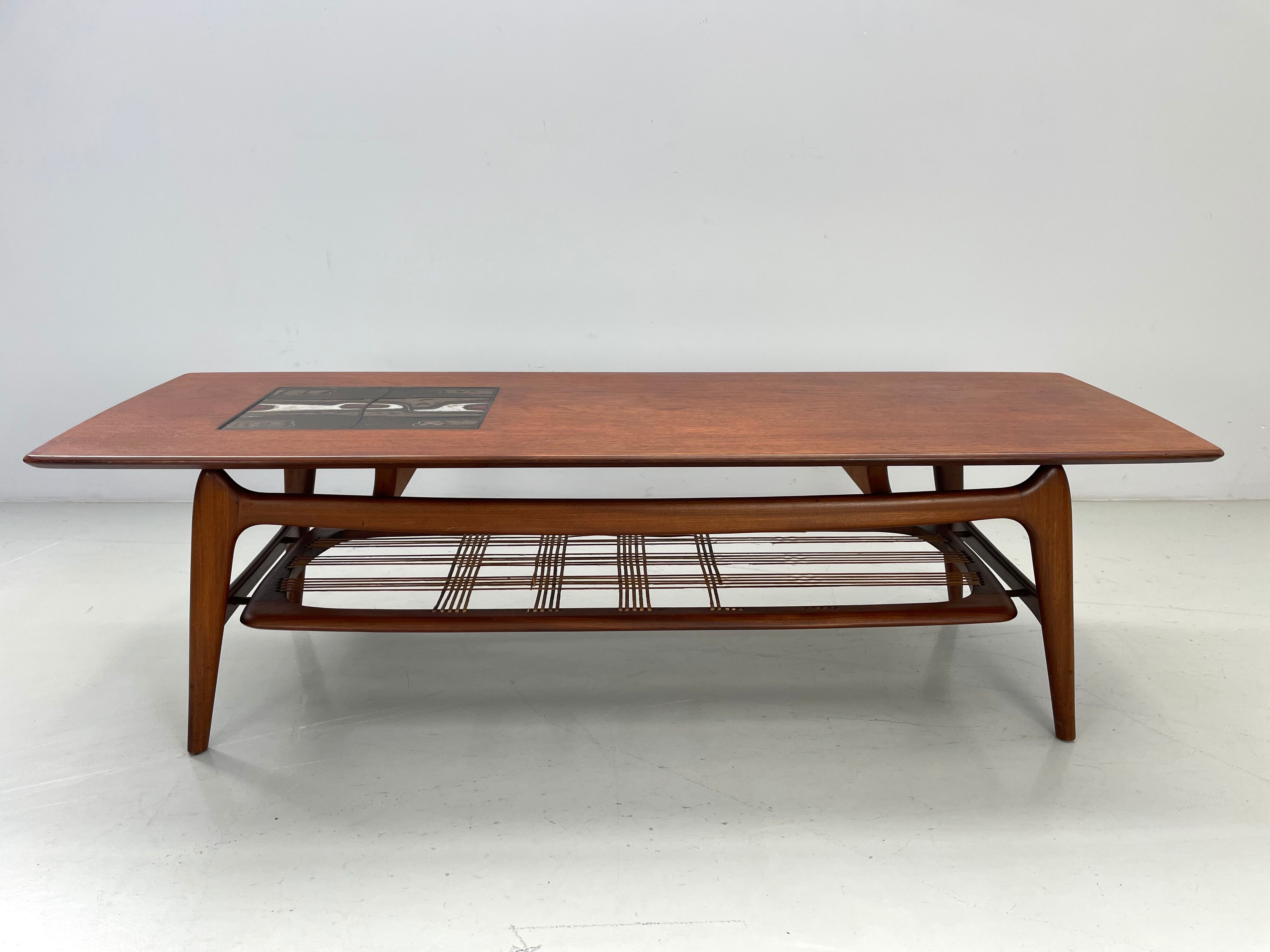 Vintage coffeetable by Louis van Teeffelen