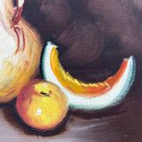 Still life with pitcher and fruit