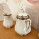 Coffee service in porcelain vignaud limoges - 1950