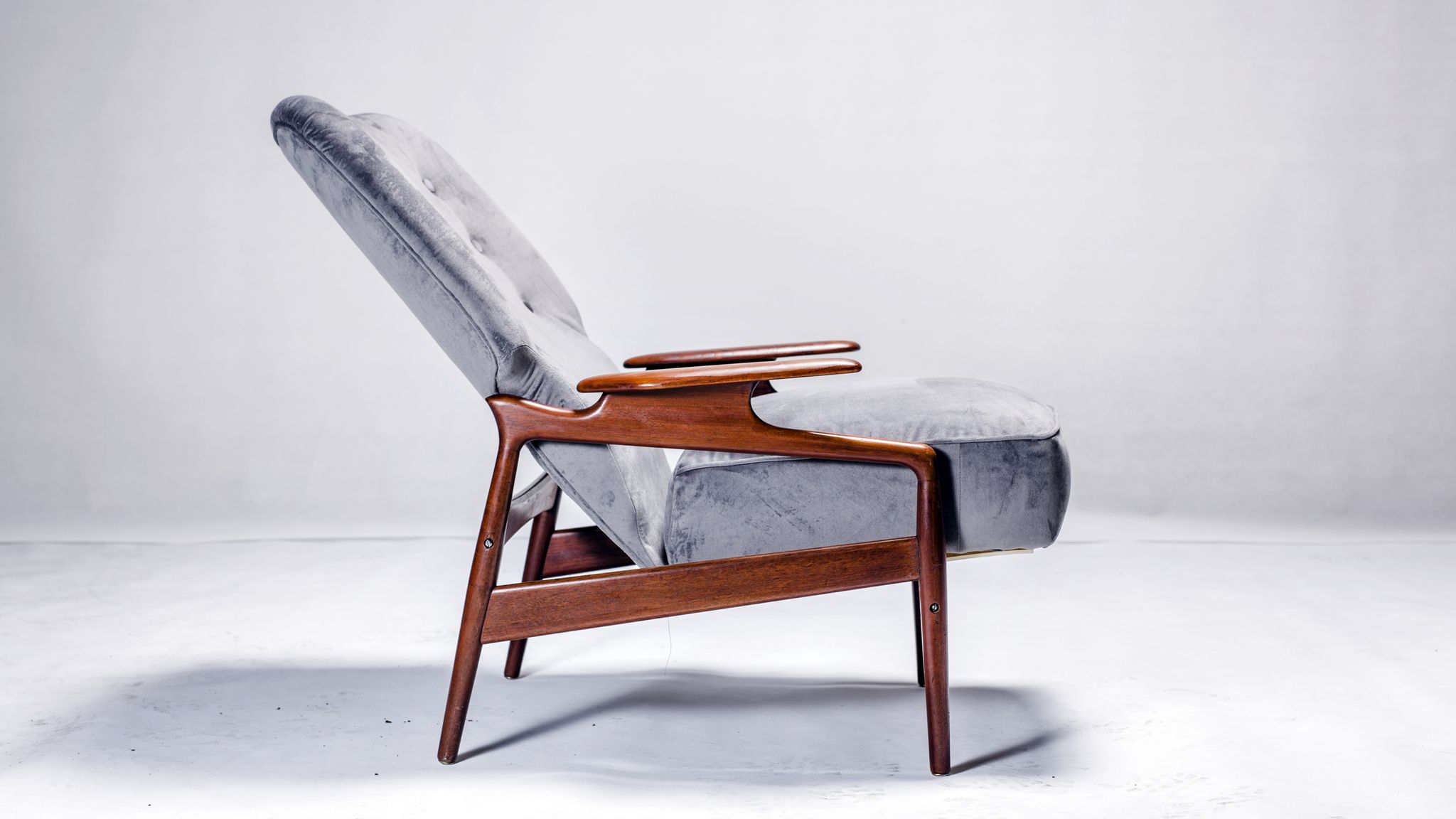 Fauteuil danois du milieu du siècle