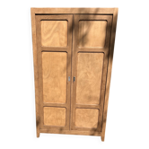 Parisian-style wardrobe, renovated wood