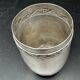 White metal (silverware) cup in its original box