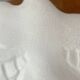Cracked ceramic doves, signed Lejan