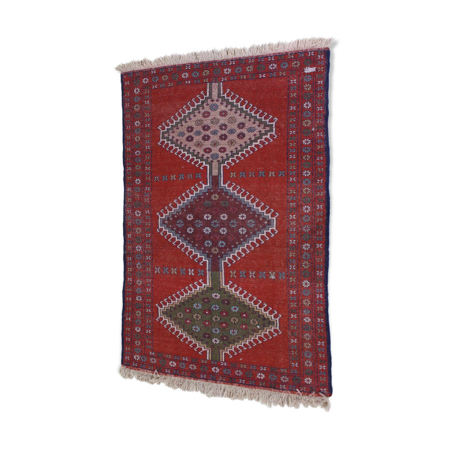 Contemporary rug with tassels shivran 185x118cm