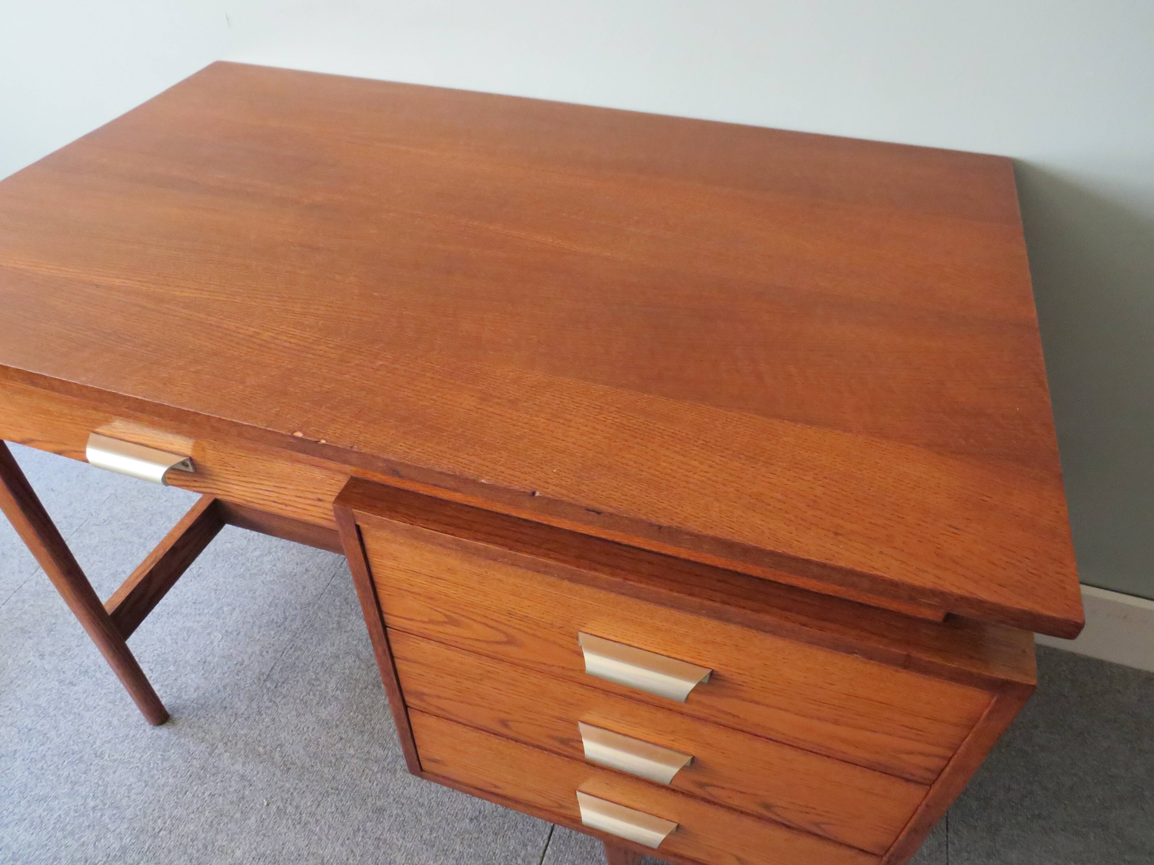 Vintage office 1960s oak