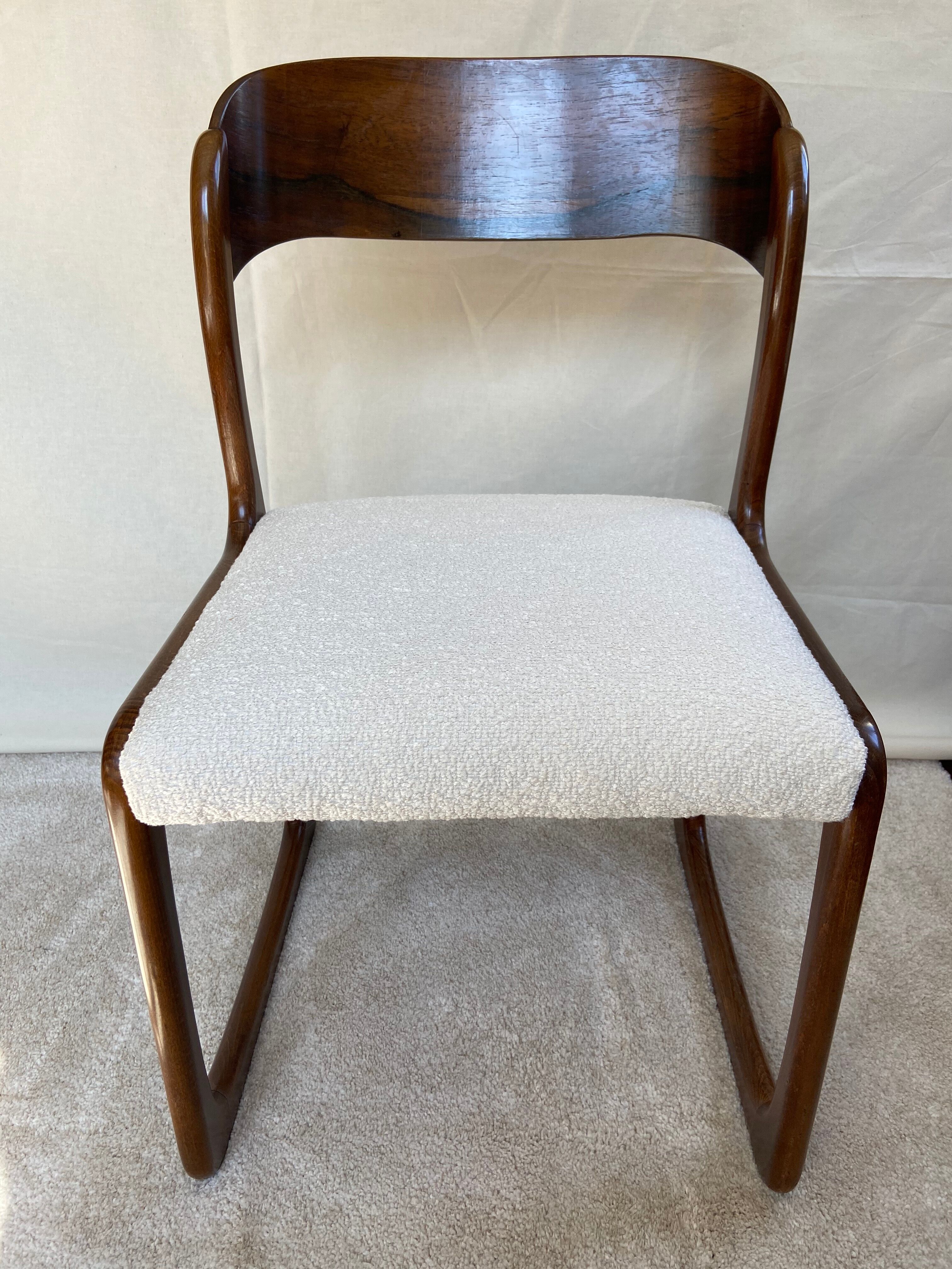 Set of 2 Baumann sleigh chairs