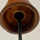 Louis Kalff pendant light in opaline glass and Scandinavian teak