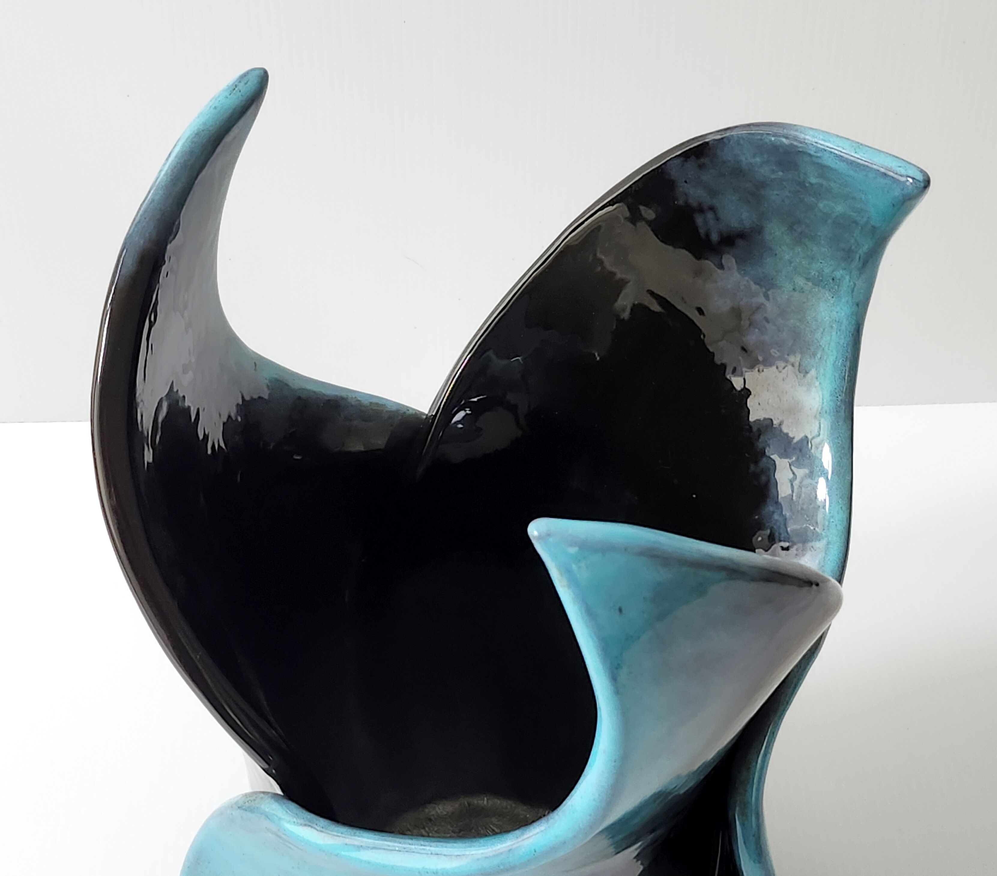 Vintage vase 1950 ceramic Jova