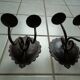 Set of 2 wall candle holders