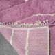 Contemporary Pink Rug - 390 x 290 cm