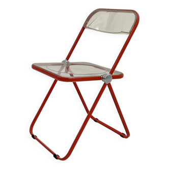 Coral Plia Chair by Giancarlo Piretti for Castelli, 1960