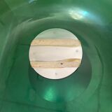 Green Champagne Chair by Estelle and Erwin Lavergne for Formes Nouvelles 1957