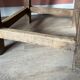 High wooden stool