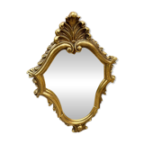 Gilded rococo mirror